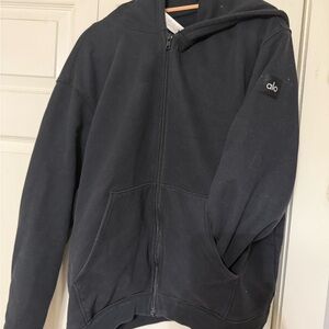 ALO Yoga Midnight Black Hoodie